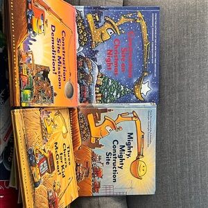 Set of 4 . Construction site